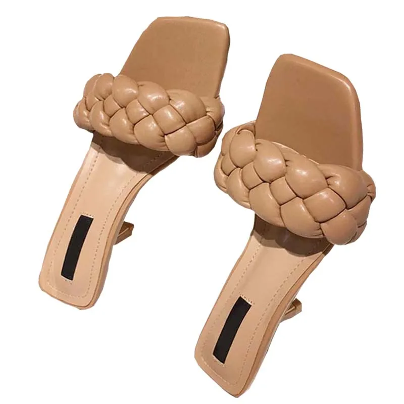 Сланцы женские с открытым носком пляжные шлепанцы плоская подошва повседневные