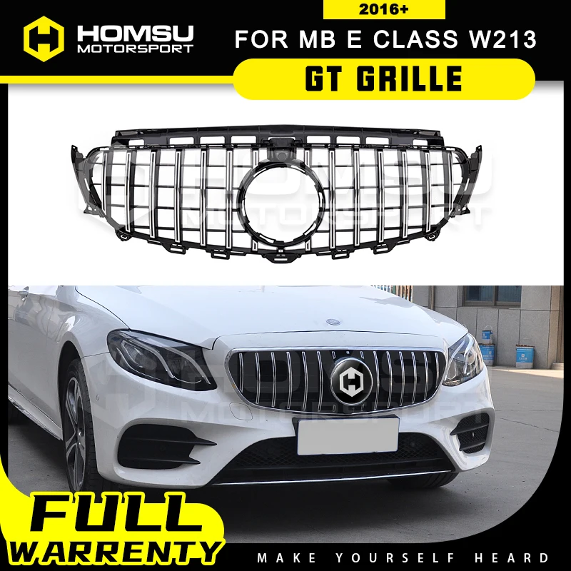 Передняя решетка для W213 GT 2016 + E43 E450 E класса W238 Gt E200 E300 E350 E400 передний бампер без