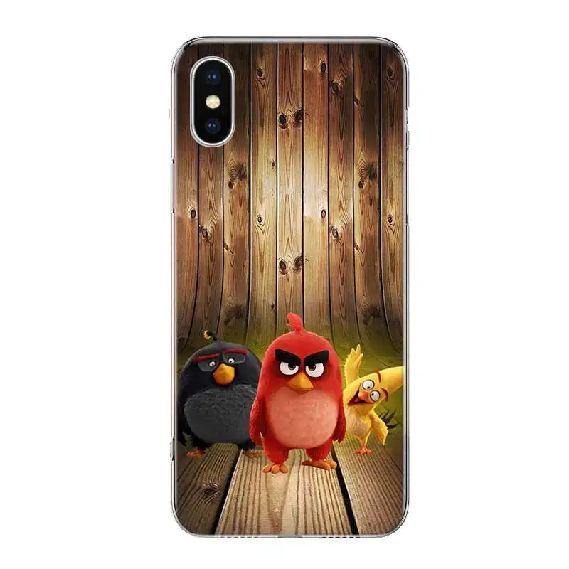 Animal Angry Bird Comic Phone case Heart Case For Apple iPhone 11 Pro Max 7 8 6 6S Plus + X XS MAX XR SE 5S 5 Cover Coque |