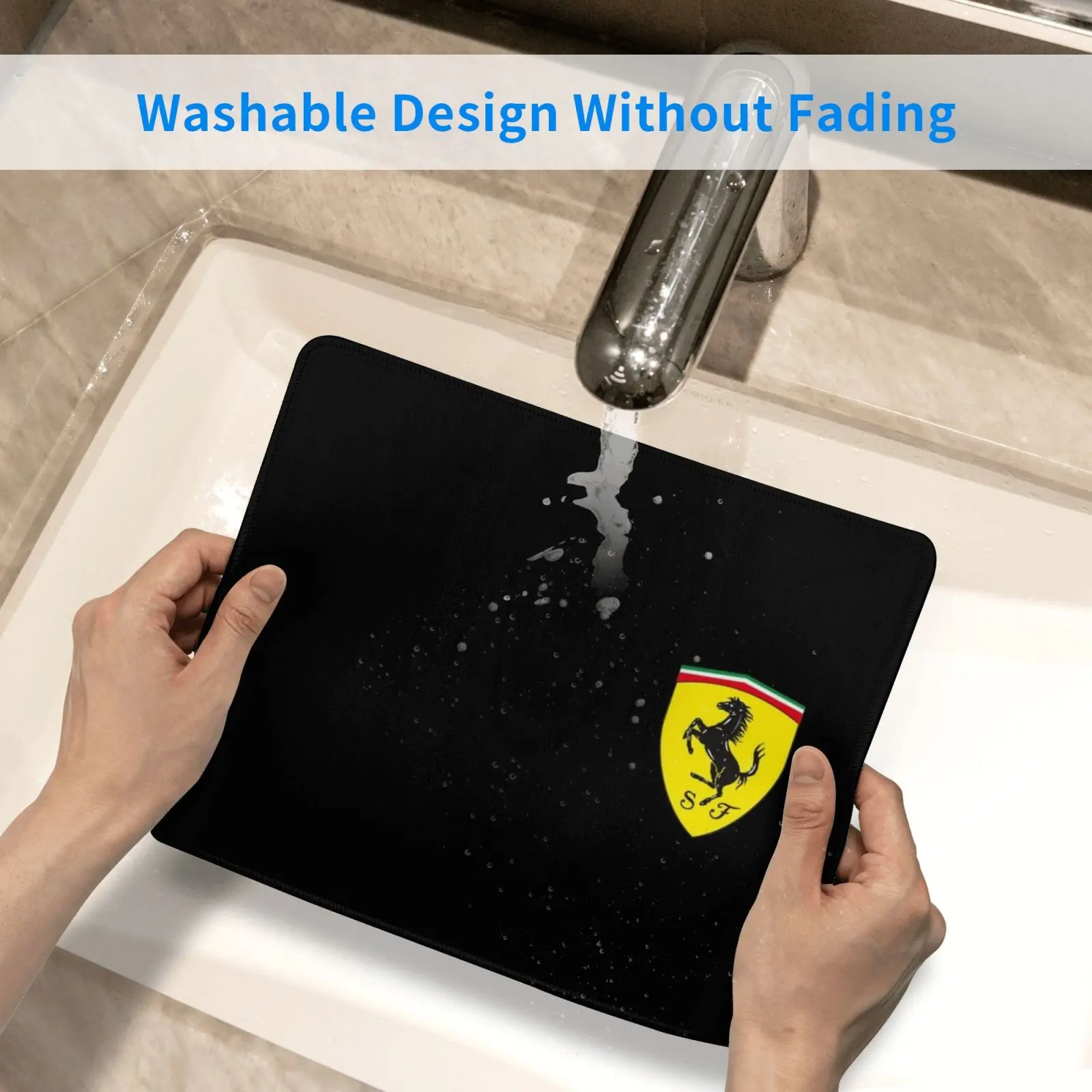 

Logo Luxury Hot Car Logo Trending Italy Racing car Mouse Pad DIY Print Cushion