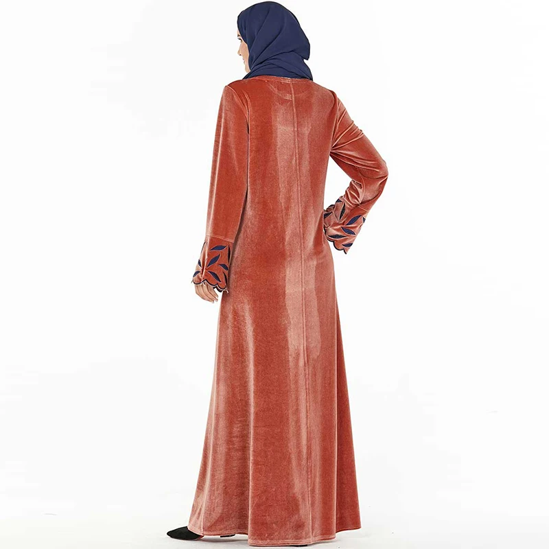 Muslim Dress Dubai Fashion Arabic Plus Size Women's Islamic Turkey Embroidered Casual Long Skirt Middle East Moroccan | Тематическая