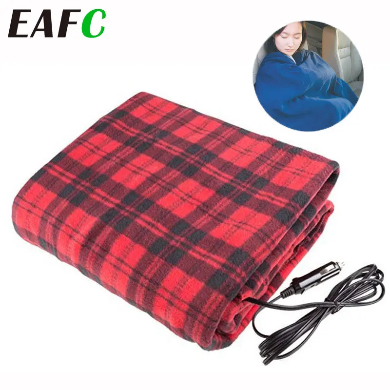 Электрическое одеяло с подогревом для автомобиля 150x110 см 12 В энергосберегающее