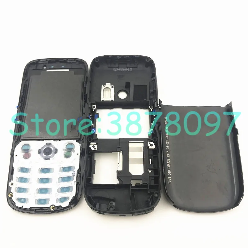 Чехол для Nokia 6303c 6303 10 шт./лот с полной защитой корпуса английской клавиатурой