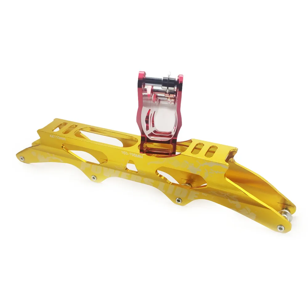 PS S3 Inline Speed Skating Frame for 4 Wheels 90mm 100mm 110mm Skates Base with Aluminium Alloy 4*100 4*110 Chassis bolts | Спорт и