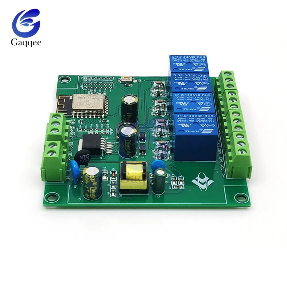 5 В/12 В ESP8266 ESP-01 четыре способа WiFi релейный модуль IOT умный дом телефон приложение