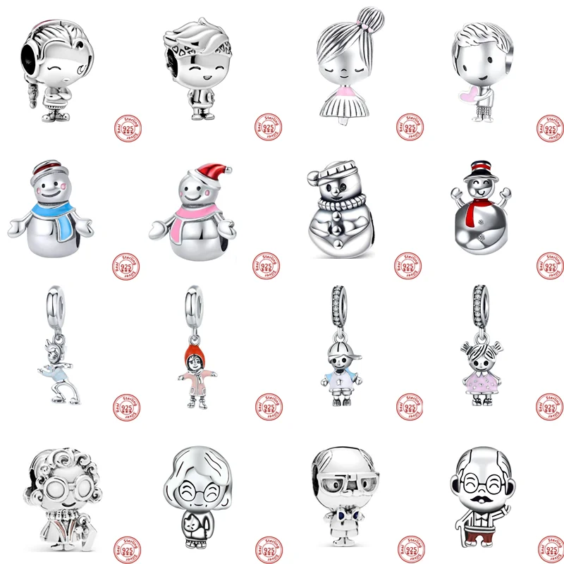 925 серебро семейные комплекты одежды с персонажами из мультфильмов для мальчиков