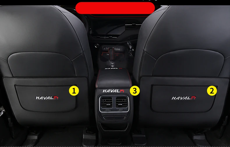 Lsrtw2017 для Haval F7 F7x автомобильный подлокотник двери анти-удар коврик Защита от царапин интерьерные аксессуары для формовки