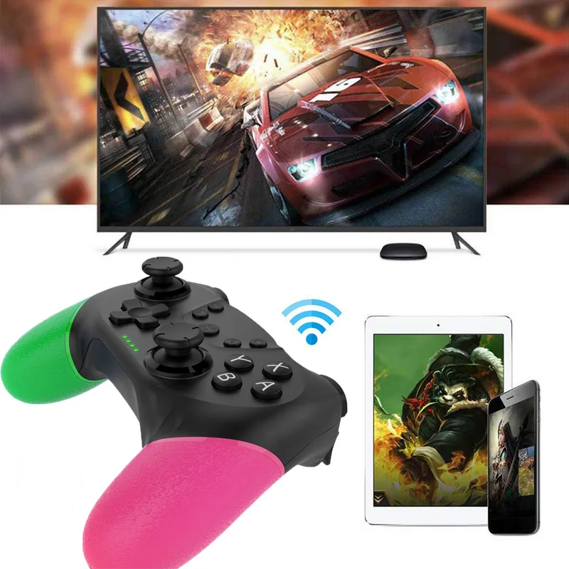 Беспроводной контроллер WUIYBN с Bluetooth геймпад NS джойстик NFC для игрового автомата