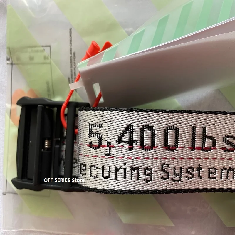 

Factory Direct Sale 2021 New Arrival Trend Belt Mens and Women Fashion Ow Yellow Casual Man Waistband