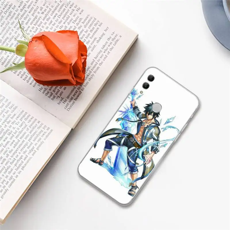 

Fairy Tail Erza Natsu Gajeel Phone Case For Huawei Honor 7C 7A 8X 8A 9 10 10i Lite 20 NOVA 3i 3e
