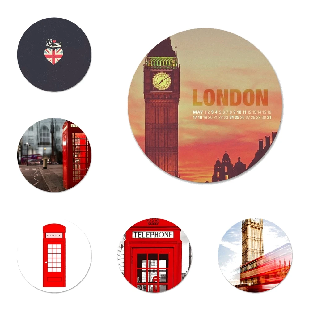 Флаг Великобритании Лондона Биг-Бен телефонная коробка кухня домашний декор