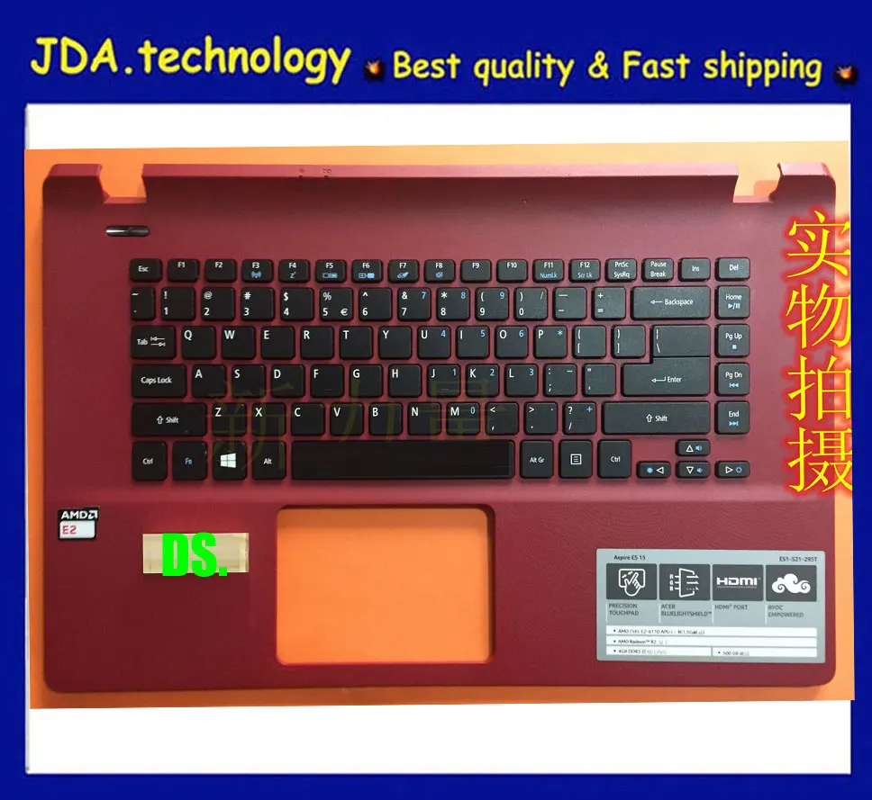 MEIARROW 96% Новый верхняя оболочка для ноутбука ACER Aspire E15 ES15 ES1 511 520 521 522 palmrest крышка