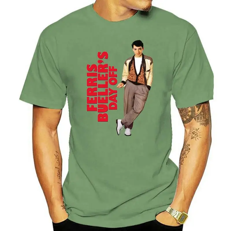 

Ferris Bueller Day Off V.1 T-Shirt White Poster All Sizes S...5Xl
