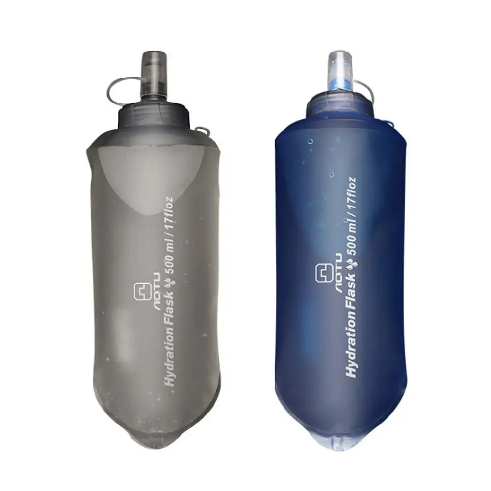

Outdoor Cross Country Running Soft Water Bottle Cup TPU Outdoor Portable Silicone Collapsible Water Cup