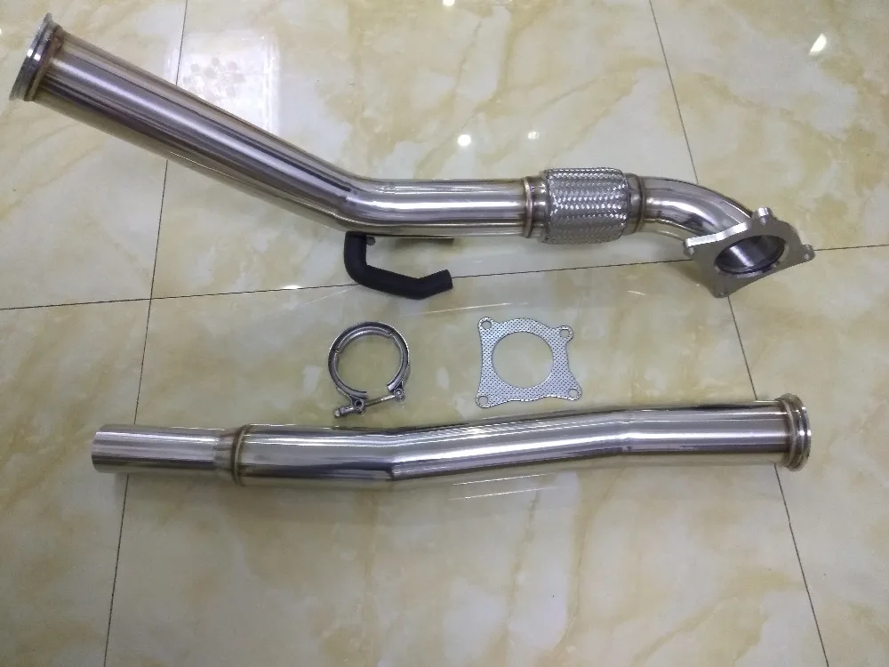 down pipe for Audi A3 VW CC Eos exhaust Golf GTI Jetta Passat 2.0T FSI TSI Exhaust Downpipe EA113 EA888 | Автомобили и мотоциклы