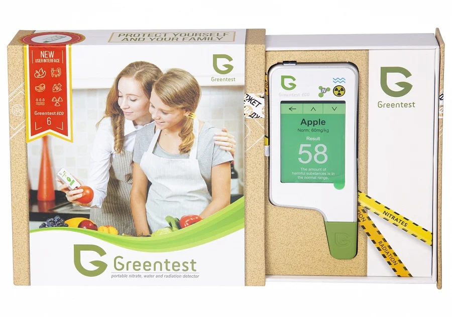 Нитрат-тестер измеритель жесткости воды и дозиметр GREENTEST ECO 6 | Инструменты