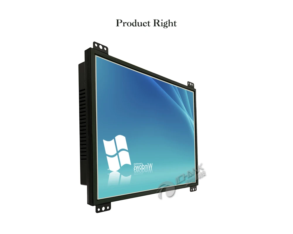 ZK120TN-DY2/12," дюймовый 1024x768 металлический корпус DVI VGA power On Boot Встроенный Открытый каркас промышленный ПК монитор ЖК-экран