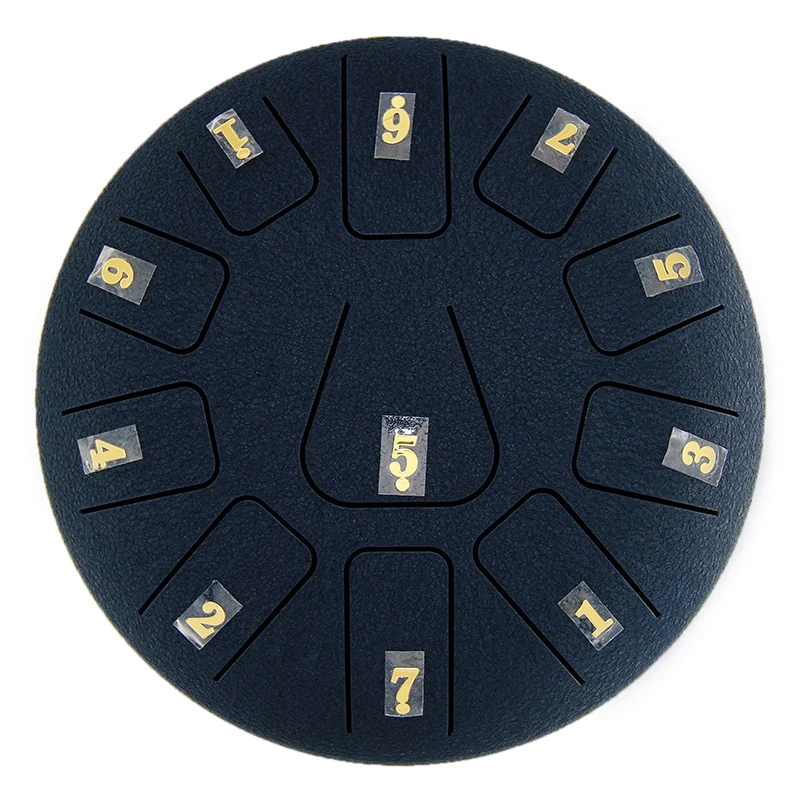 Барабан с язычком из легированной стали 8 дюймов 11 оттенков 1 пара Маллет + сумка