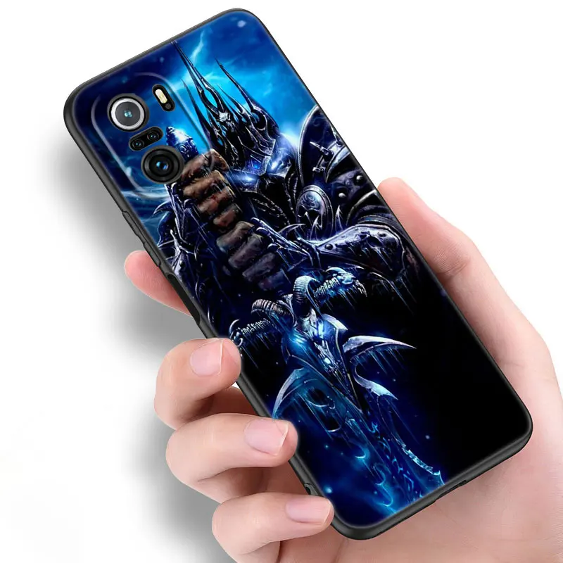 the world of warcraft phone case for xiaomi mi poco x3 nfc f3 gt m3 10t 11t 11x pro 11i a2 11 lite ne 5g civi soft black cover free global shipping