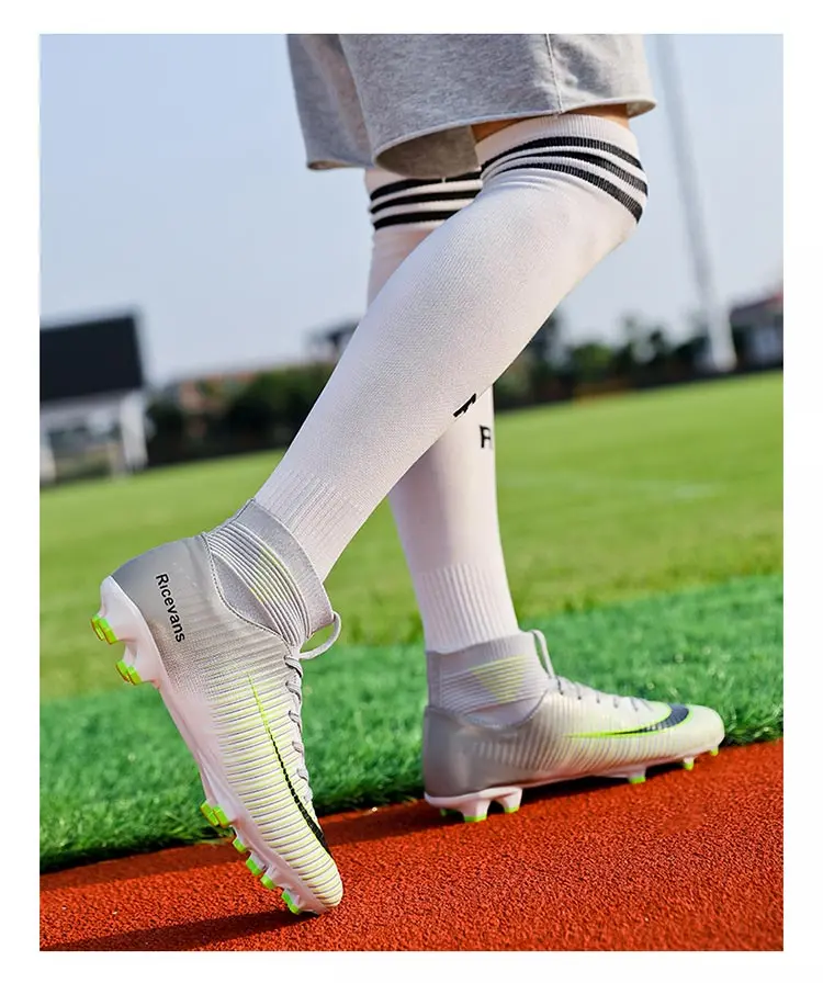 Для мужчин, молодых мальчиков Elite FG NJR SHHH 12 Superfly VI 6 360 CR7 низкая Лодыжка Ronaldo Мужская Спортивная обувь taquets размер 32-44
