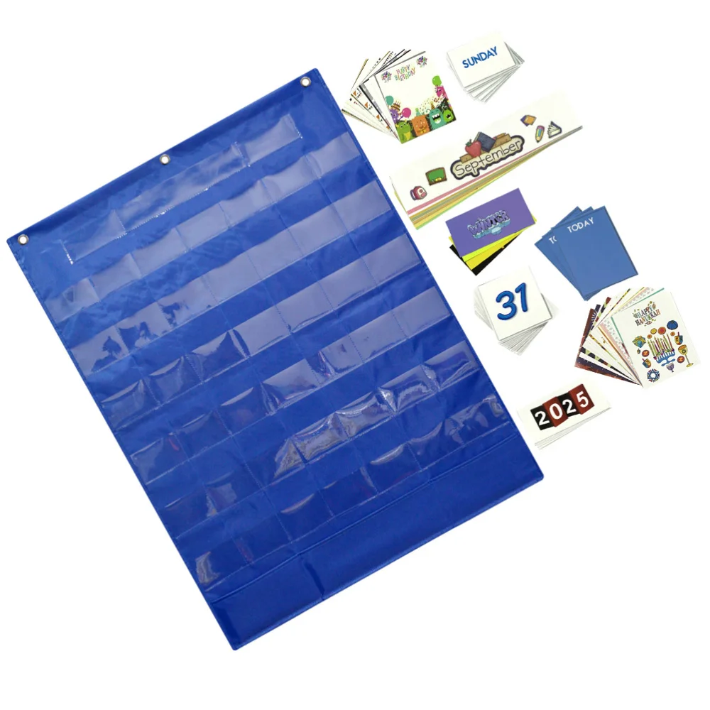 

1 Set of Creative Calendar Hanging Bag Wall Calendar Wall Hanging Decor