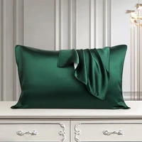 solid color pillow cover high quality rayon pillow case cover envelope pillowcase 50x70 50x90 cover for pillow