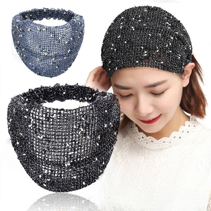 Женская Кружевная повязка на голову с цветочной вышивкой |