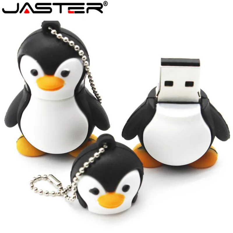 Usb флеш накопитель JASTER с милым пингвином 4/8/16/32/64 ГБ usb 2 0|penguin usb|flash drivependrive 4gb |
