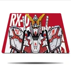 Крутой игровой коврик для клавиатуры Gundam, коврик для мыши, игровые компьютерные аксессуары, нескользящий коврик, коврик для мыши, маленький настольный защитный коврик
