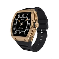 kumi gt1 smart watch ip68 sport waterproof smartwatch metal dial design men sports watch bracelet