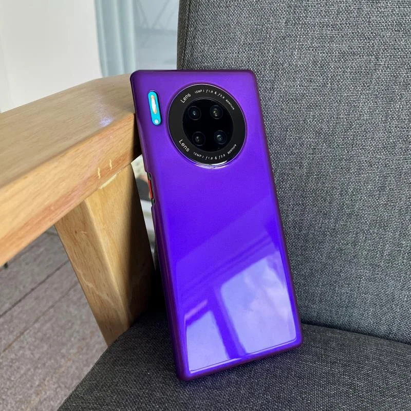 Mate 30 Pro Чехол Mofi для huawei mate зеленый фиолетовый белый черный зеркальный прозрачный