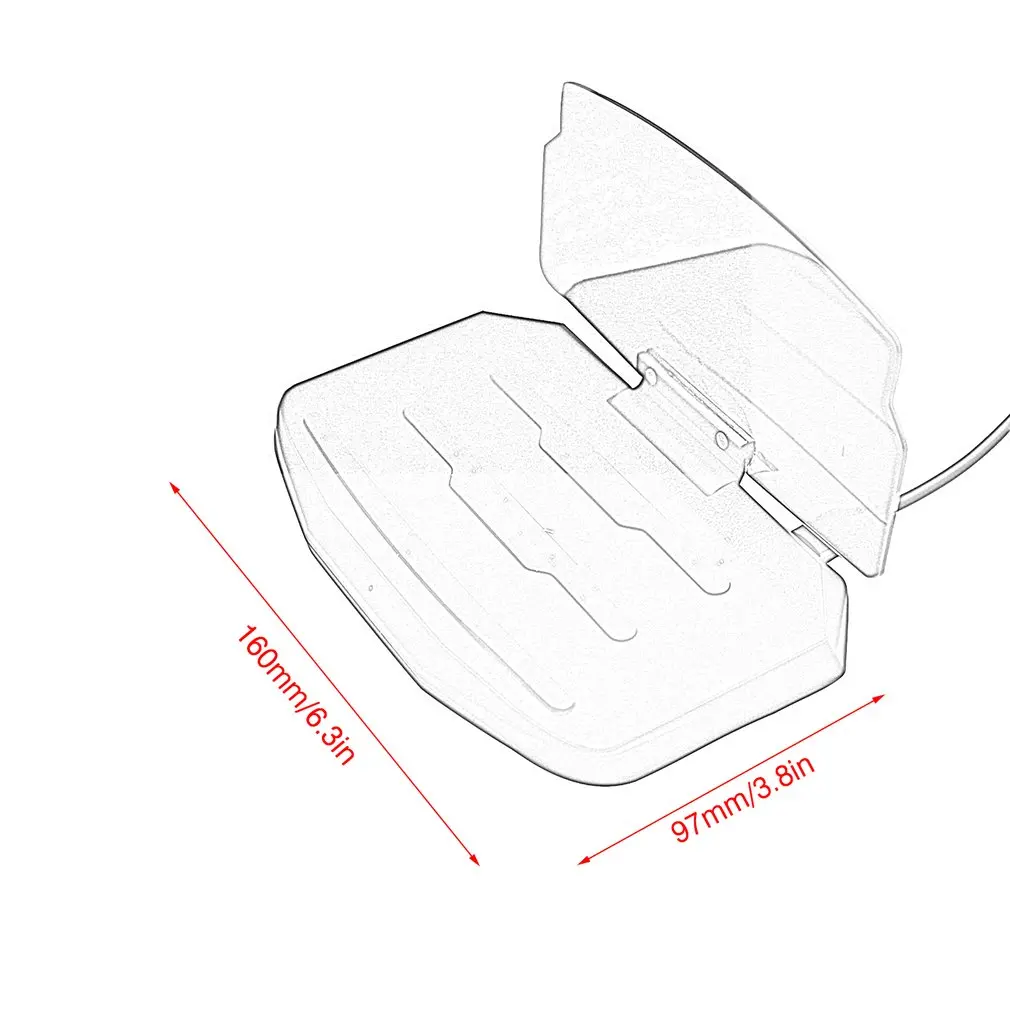 Многофункциональный кронштейн HUD с 3 катушками стандарта QI беспроводное быстрое