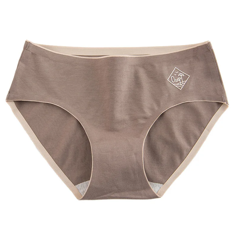

Women's Cotton Panties Female Basic Paragraph Breathable Briefs Sexy Lace Edge Underwear Women Cotton Crotch Lingerie Intimates