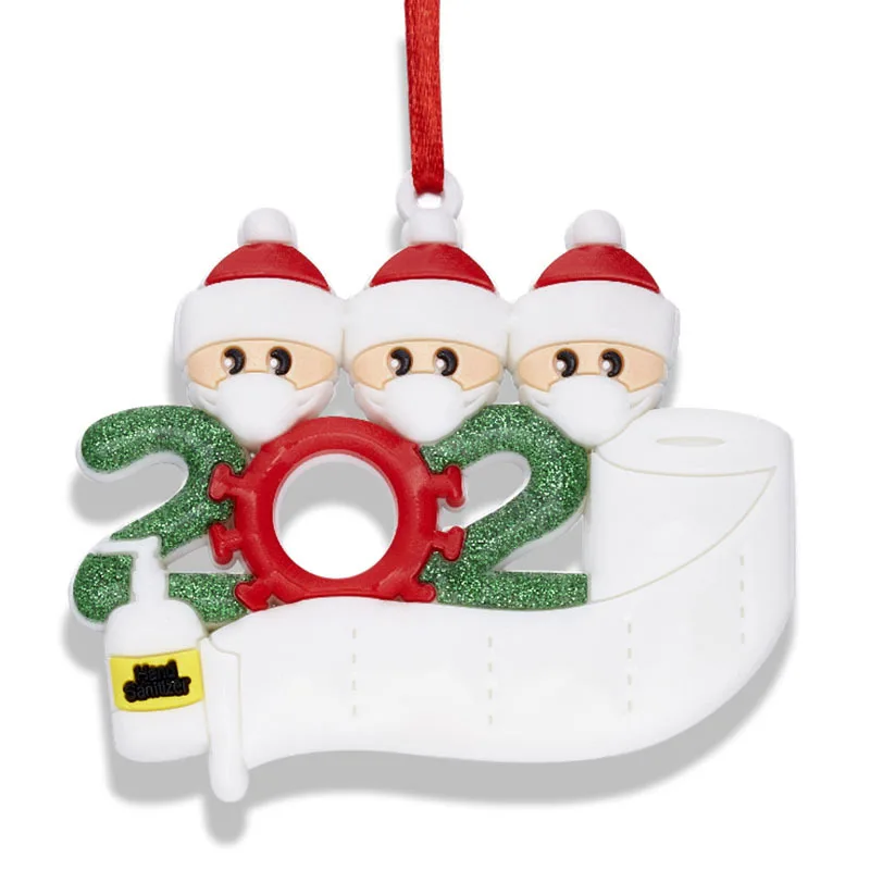 Рождественские украшения для дома Рождественская елка деревянный кулон сделай сам маска лица снеговик