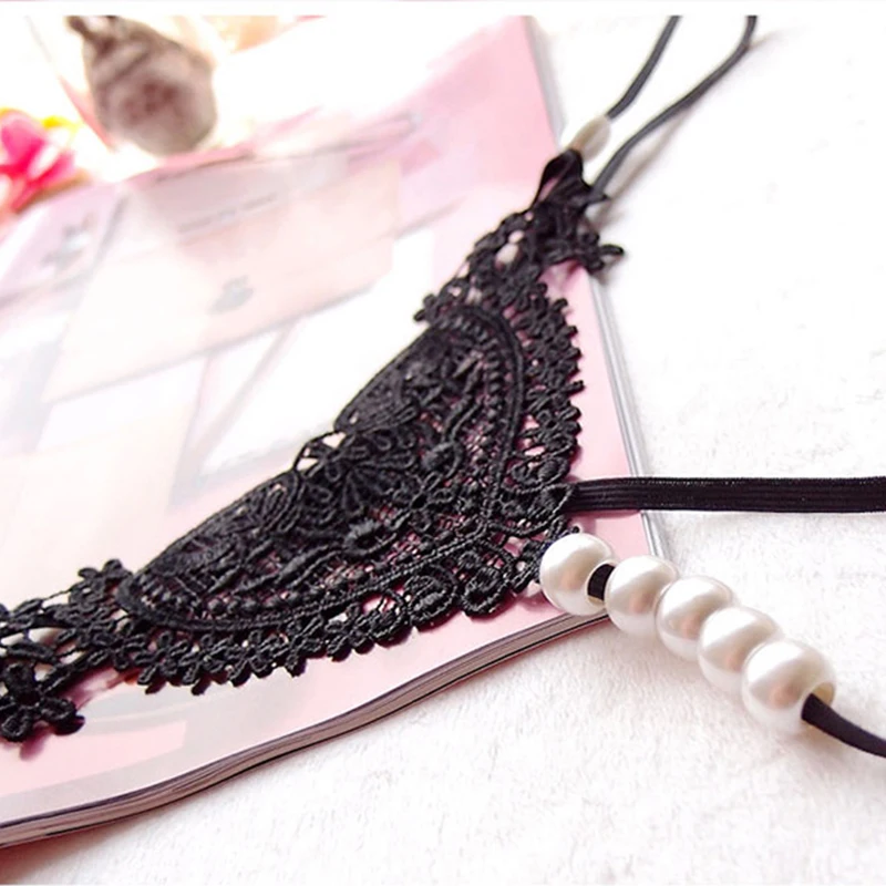 Женское нижнее белье OMYSKY соблазнительные прозрачные стринги с открытым шаговым