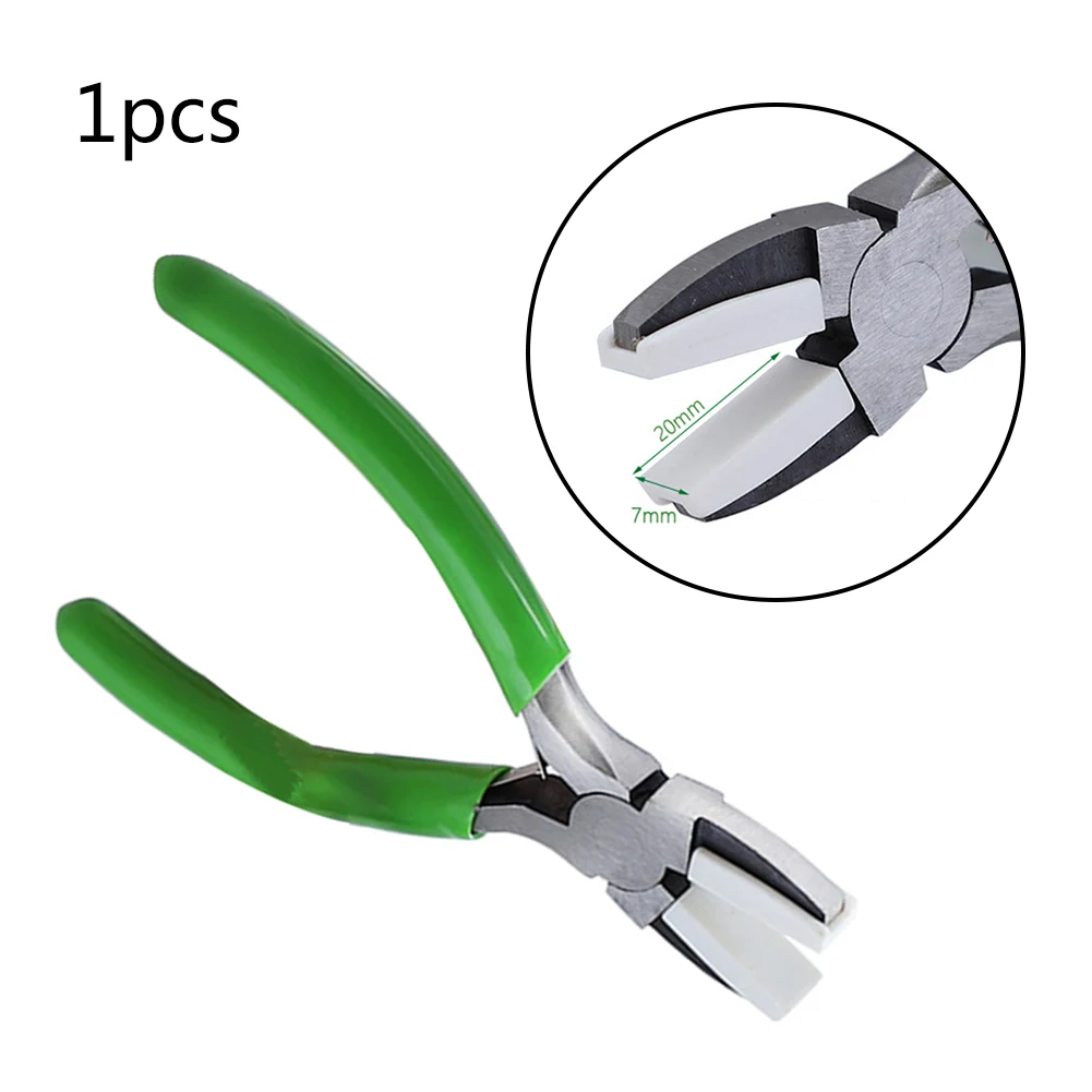 

Flat Nose Jewelry Plier Carbon Steel DIY Repair 135mm Beading Wrapping High Quality Carbon Steel Pliers Hand Tools Set Plier