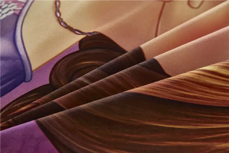 Полноразмерный Комплект постельного белья для девочек декор кровати двойные