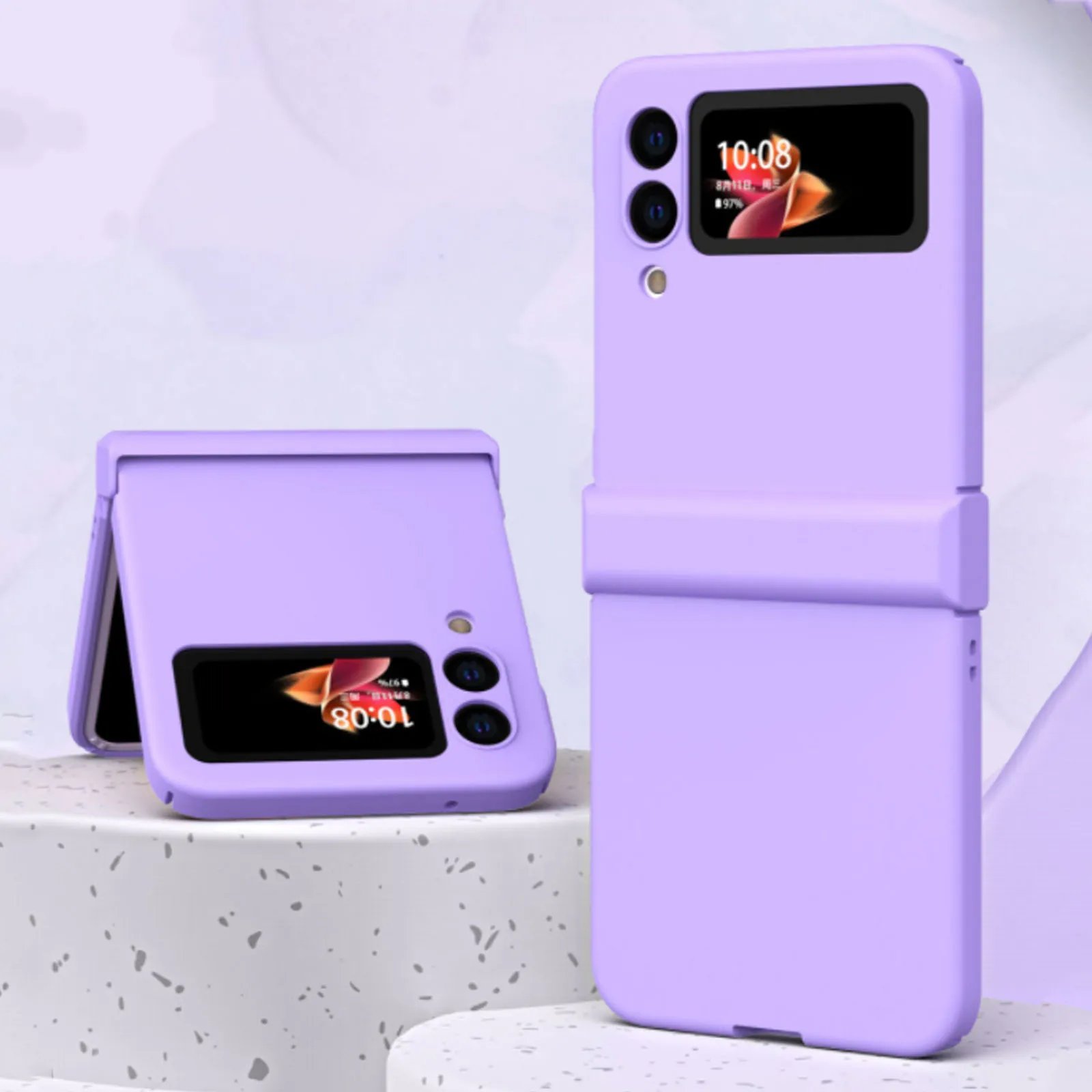 

Цветной полноразмерный складной чехол премиум-класса для телефона Samsung Zflip3