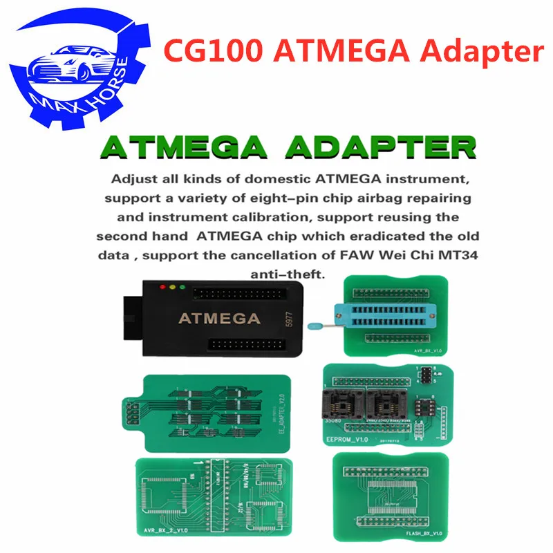 Горячая Распродажа CG100 ATMEGA адаптер для PROG III устройства восстановления подушек