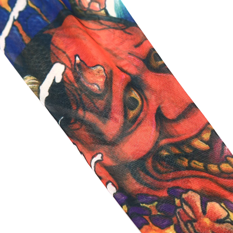 SAFENH анти солнце мужчины и женщины татуировки на руку рукава ногу высокая