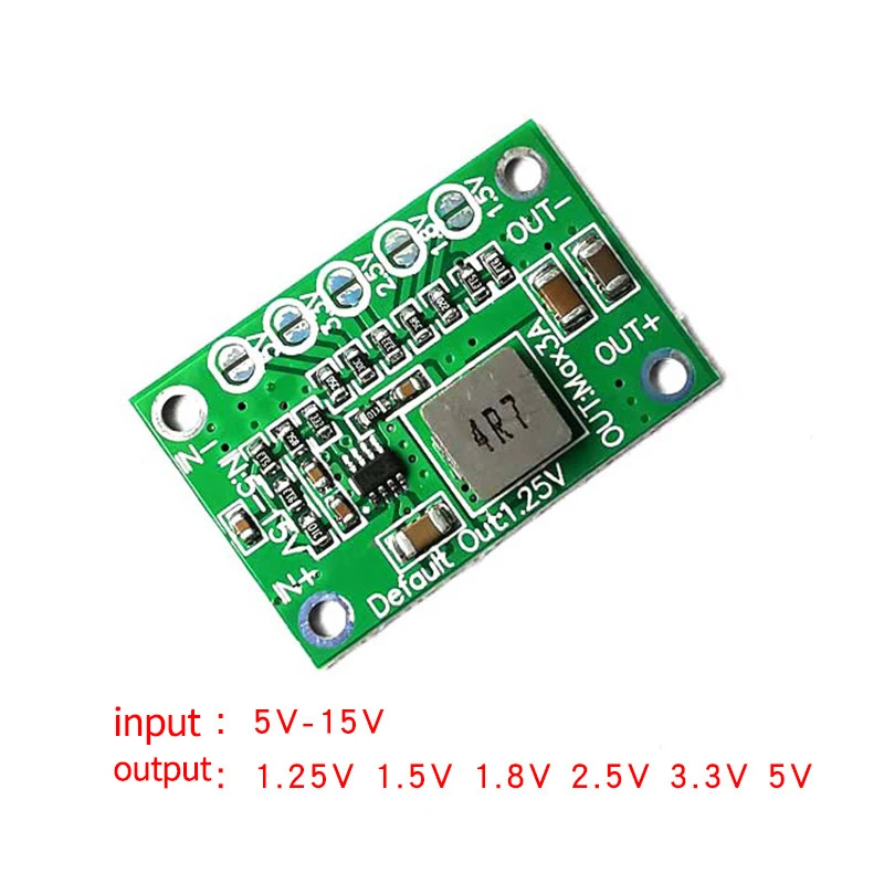 10Pcs /Lot CA-1235 CA1235 Adjustable Buck Power Module 1.25V 1.5 1.8 2.5 3.3 5V Output 5-16V Input | Электроника
