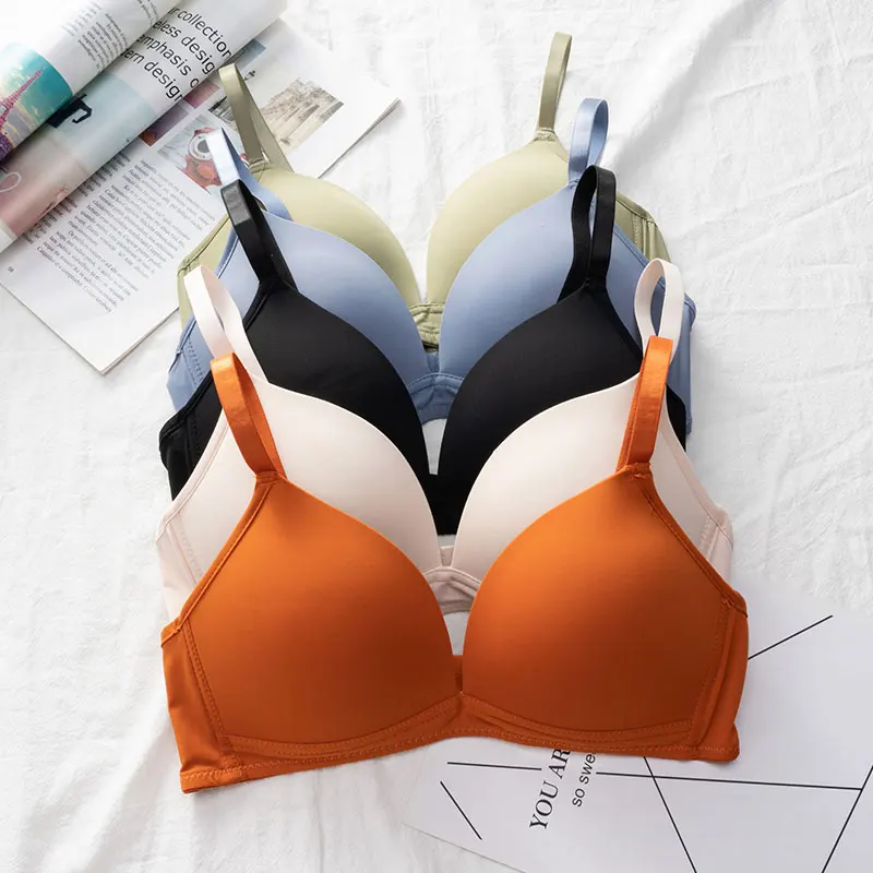 Женский бюстгальтер мягкое беспроводное сексуальное женское белье модное