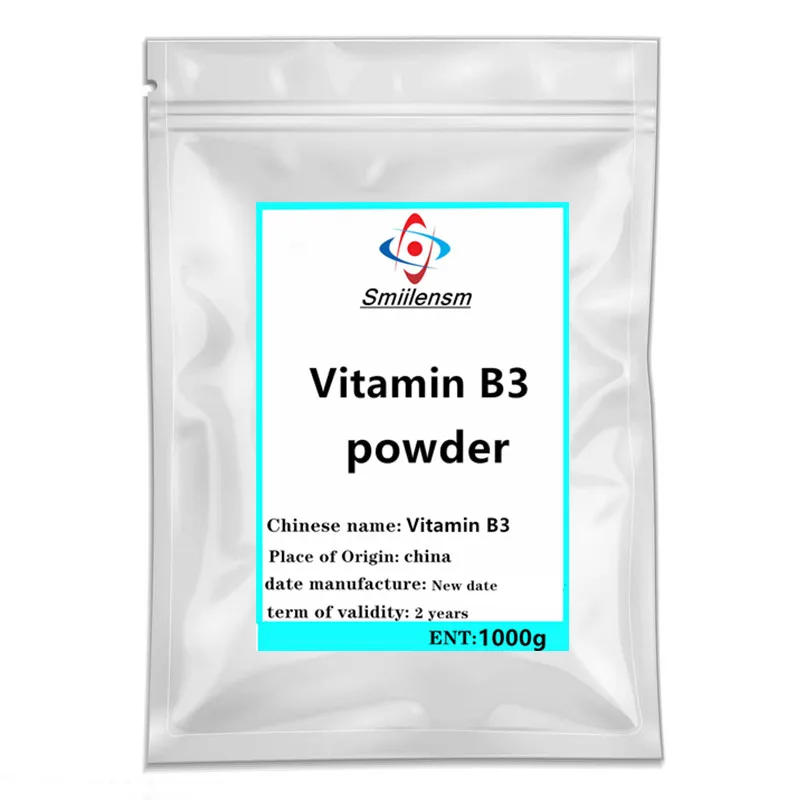 

High quality Niacin Nicotinic Acid Vitamin C,L-Ascorbic Acid Vitamin B3 Powder supplement aiding in the treatment of insomnia .