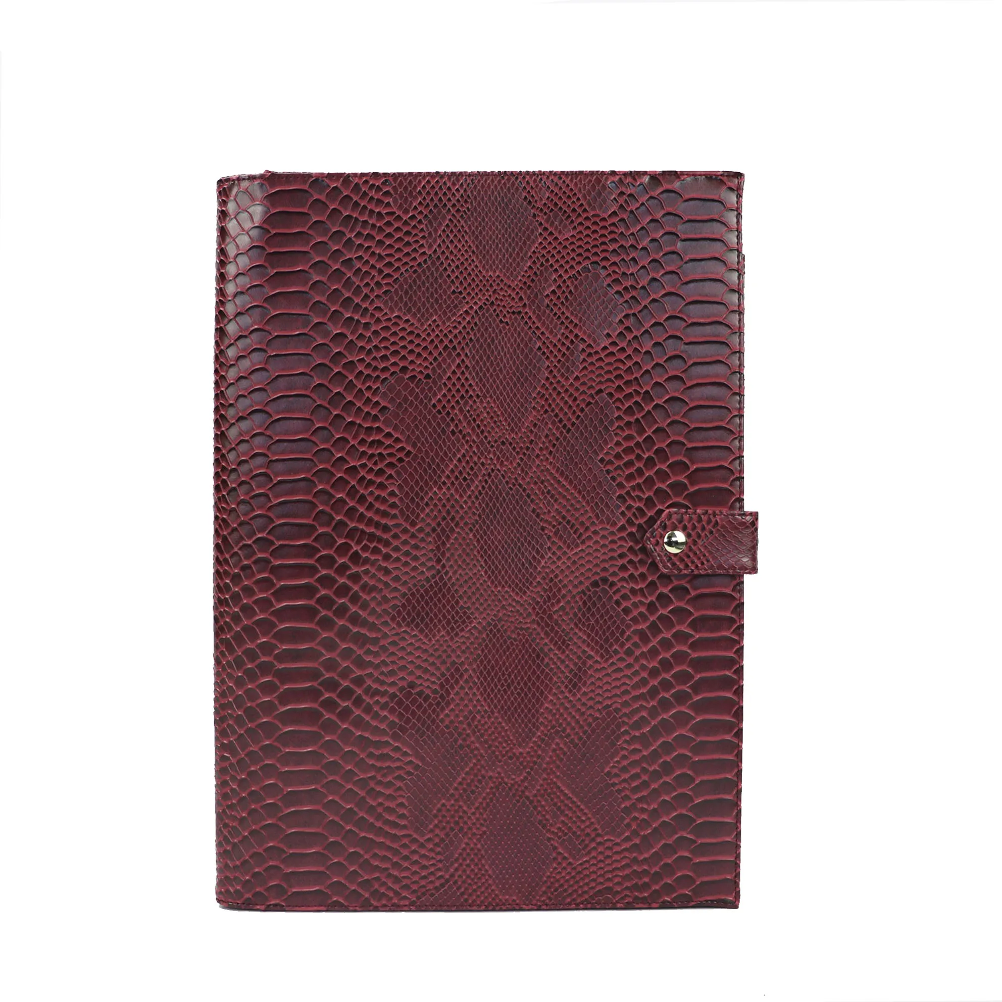 Python Burgundy Лидер продаж, мужская сумка, мужская, модная, с узором «крокодиловая кожа», Padfolio, высокое качество, бизнес, А4, держатель для файлов, Роскошный чехол для Ipad, держатель - Цвет: Python Burgundy