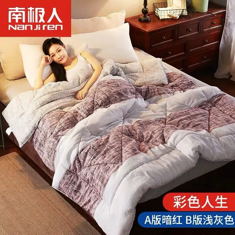 Зимнее толстое теплое Флисовое одеяло для взрослых размер king/twin/queen весна-осень |