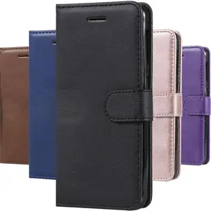 flip business phone case for oppo a1k c2 a5 a3s a7 a5s a15 a32 a72 a73 a93 a9 2020 card holder cover find x2 pro lite neo d06e free global shipping