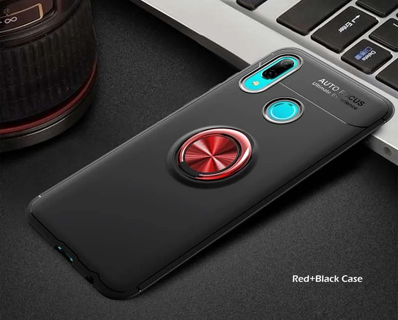 Чехол для huawei P Smart Plus, Силиконовый противоударный чехол для автомобильного кольца, чехол для huawei NOVA 2 Lite 2s 2i 3 3i 4 4e 5i 5 Pro