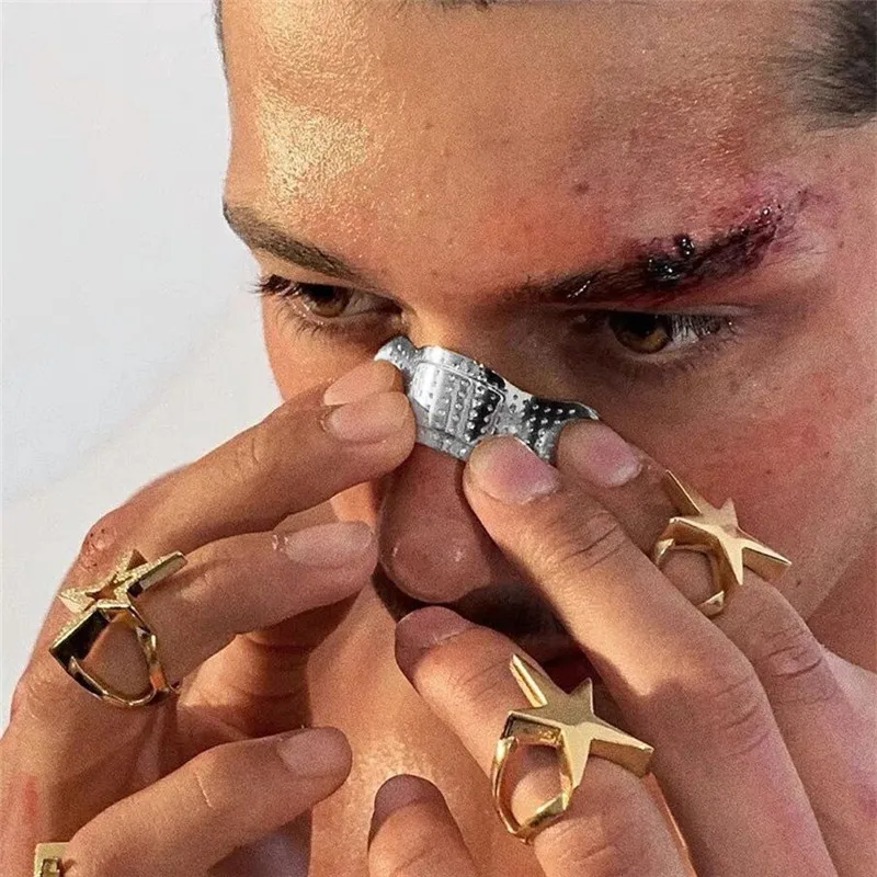 

Новинка 2022, модный аксессуар для носа в европейском и американском стиле, украшение для женщин, девушек, мужчин вечерние для вечеринок, тури...