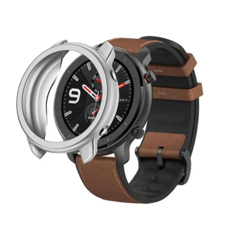 2020 Модный мягкий чехол из ТПУ для часов Xiaomi Huami AMAZFIT GTR защитный жесткая