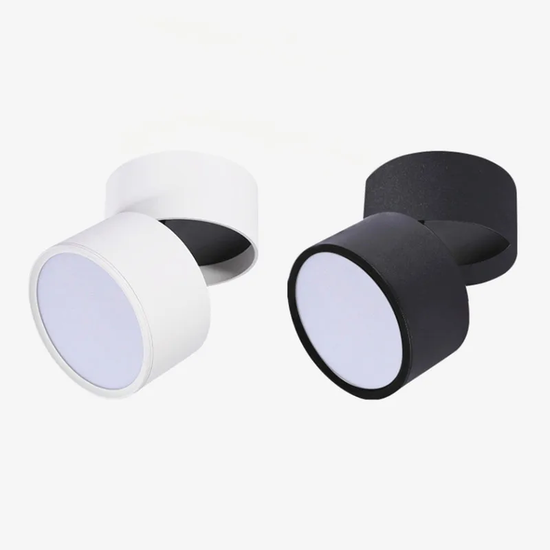 $15.12 Dimmable Folding Rotating LED Downlights 7W 10W 20W 30W LED Ceiling Spot Lights AC85~265V LED Ceiling Lamps Indoor Lighting